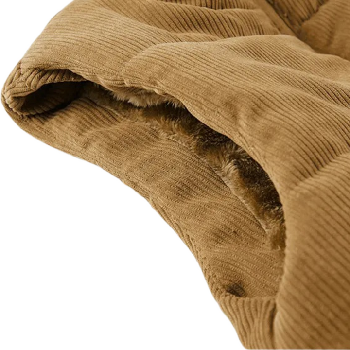 Gilet sans manches homme en velours côtelé – coupe slim