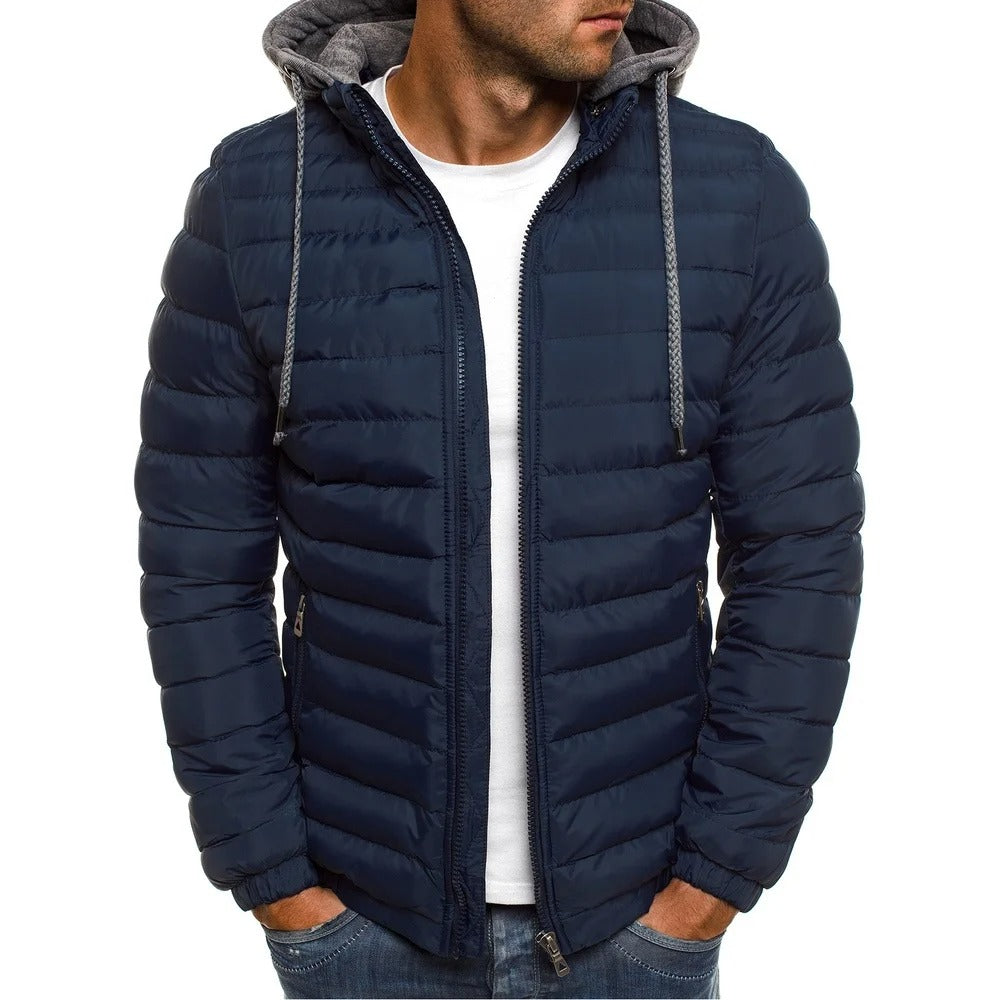 Veste mi-saison imperméable homme – style sportif