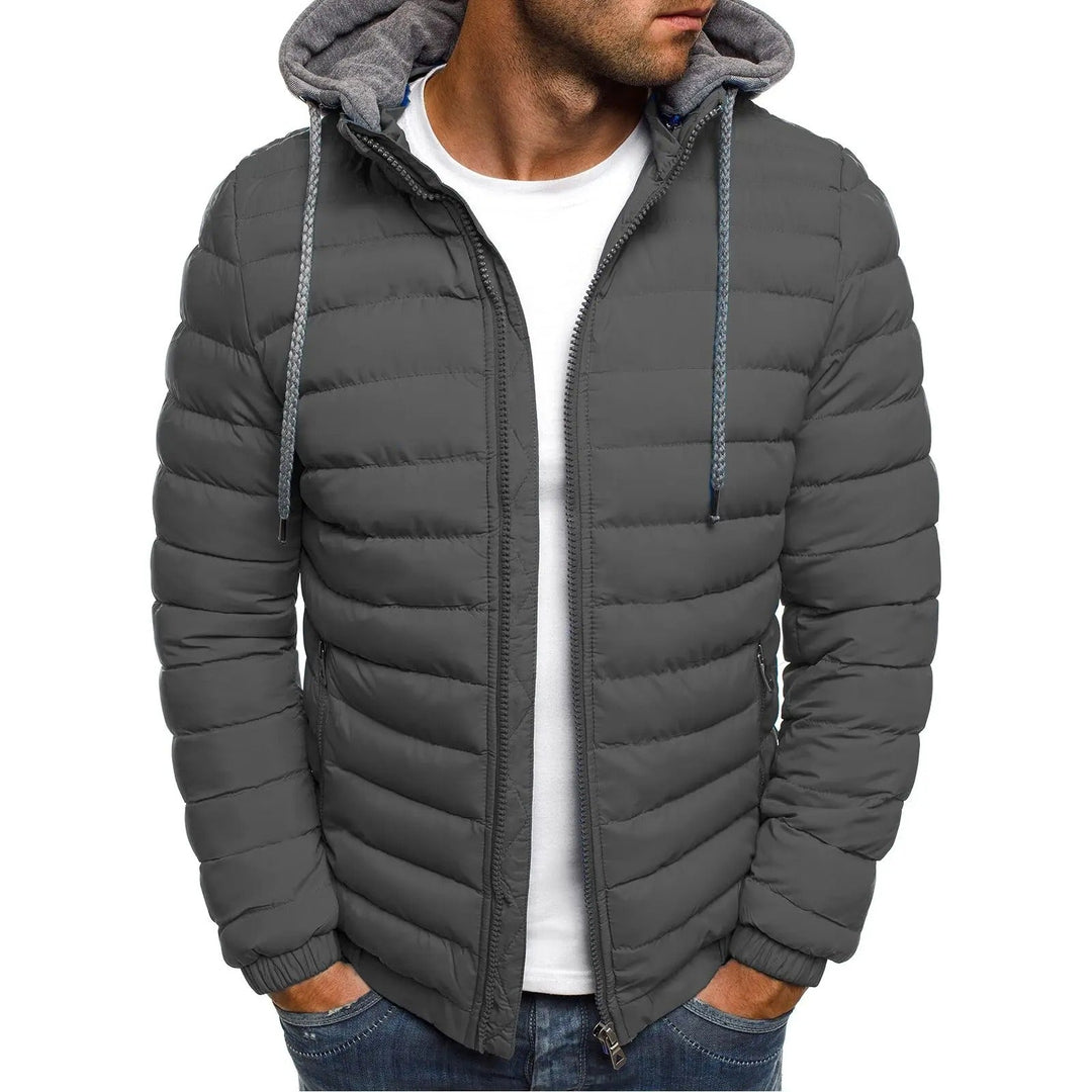 Veste mi-saison imperméable homme – style sportif