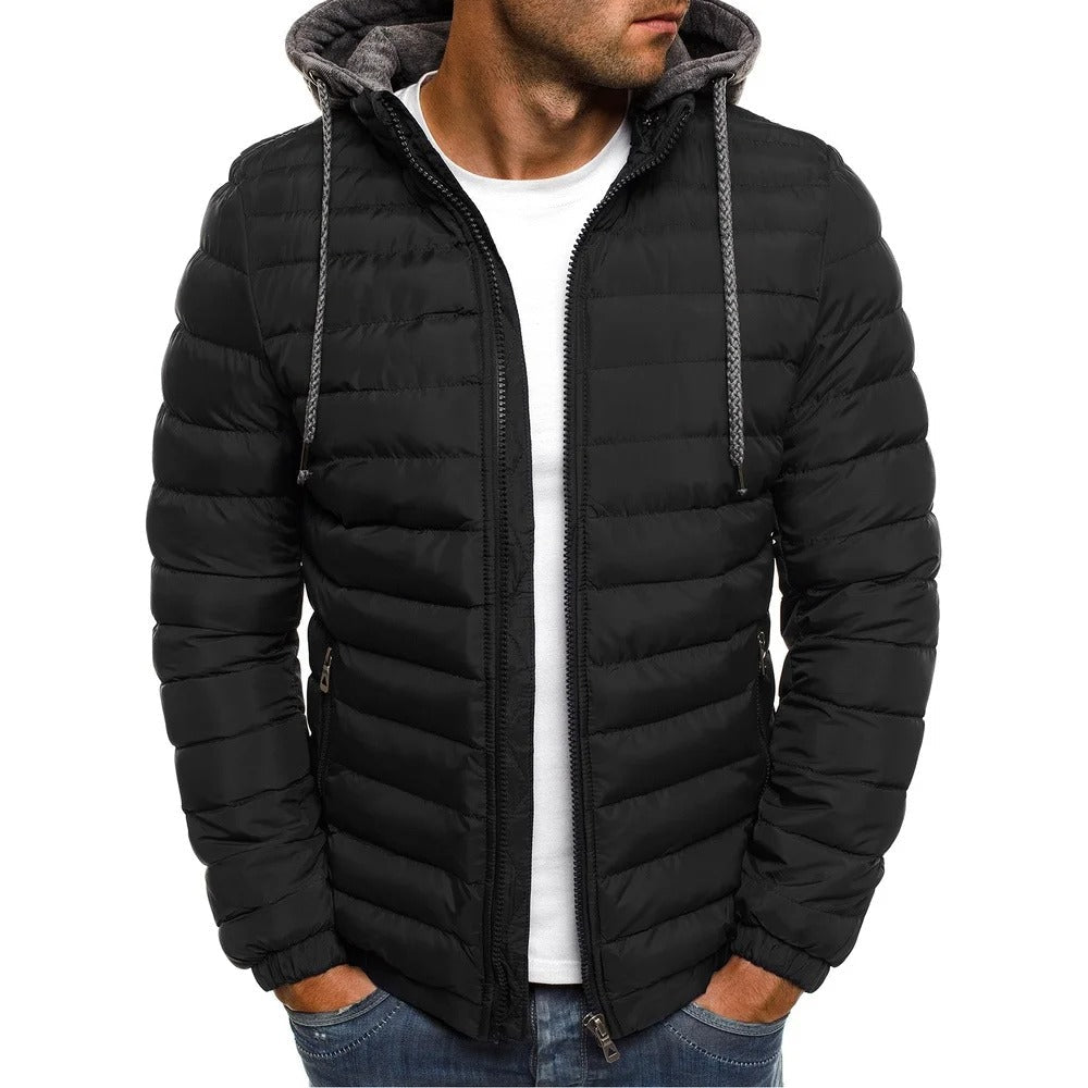 Veste mi-saison imperméable homme – style sportif