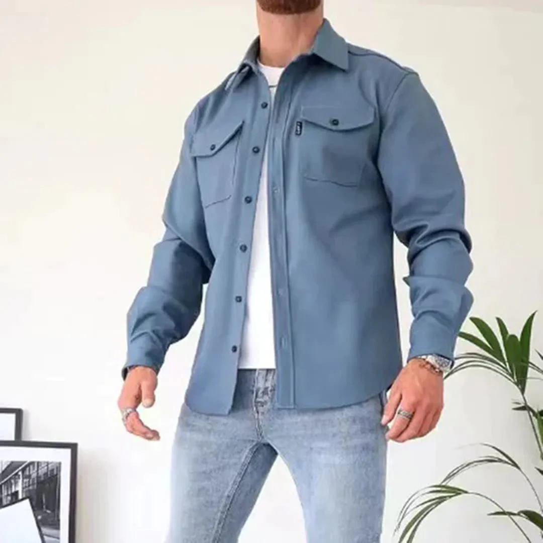 Surchemise homme polyvalente – entre chemise et veste