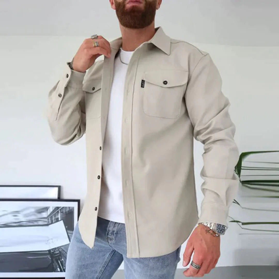 Surchemise homme polyvalente – entre chemise et veste
