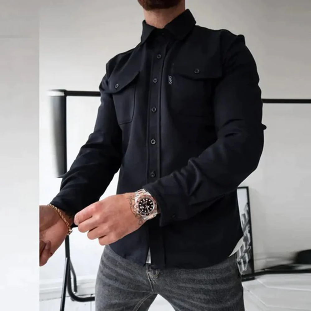 Surchemise homme polyvalente – entre chemise et veste