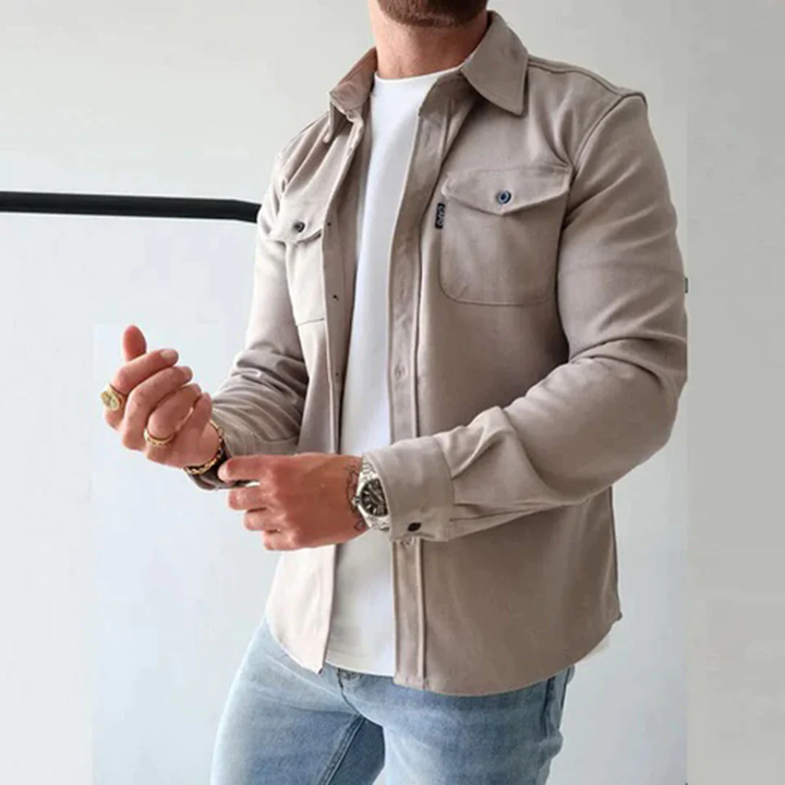 Surchemise homme polyvalente – entre chemise et veste