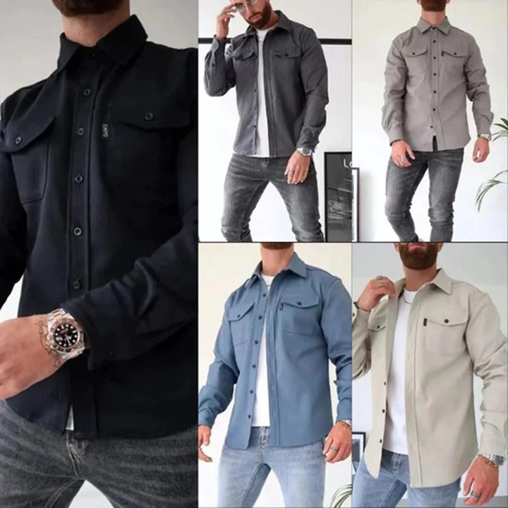 Surchemise homme polyvalente – entre chemise et veste