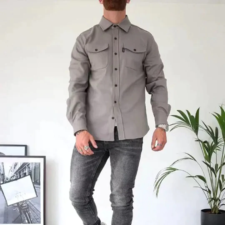 Surchemise homme polyvalente – entre chemise et veste