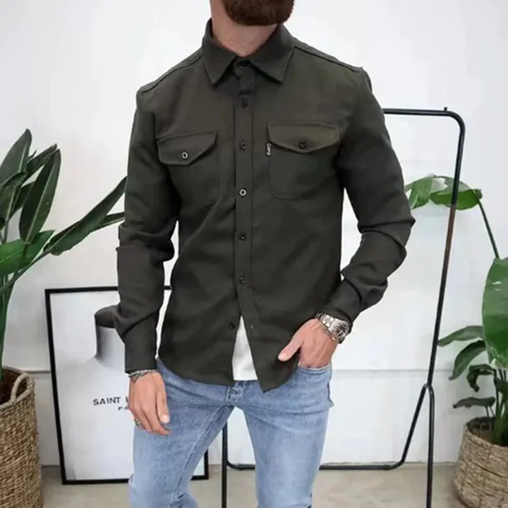 Surchemise homme polyvalente – entre chemise et veste