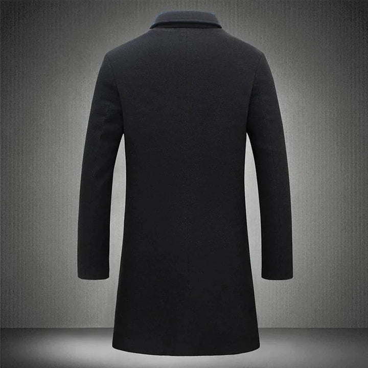 Manteau Franz en laine homme – long, chaud et élégant