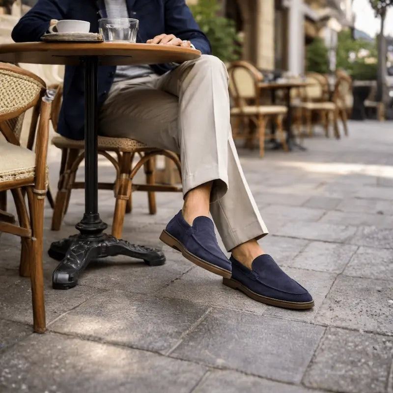 Mocassins homme Florence – finition douce effet velours