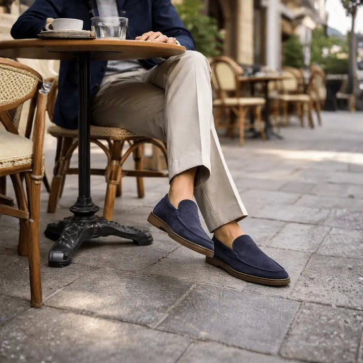 Mocassins homme Florence – finition douce effet velours