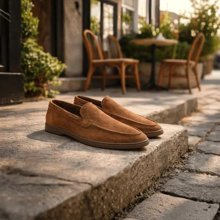 Mocassins homme Florence – finition douce effet velours