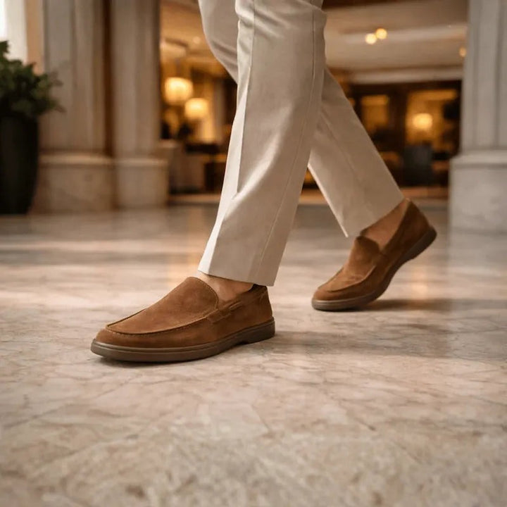 Mocassins homme Florence – finition douce effet velours