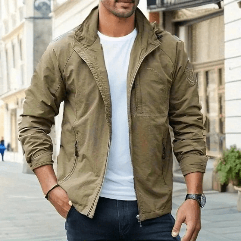 Veste cargo homme imperméable et respirante – légère
