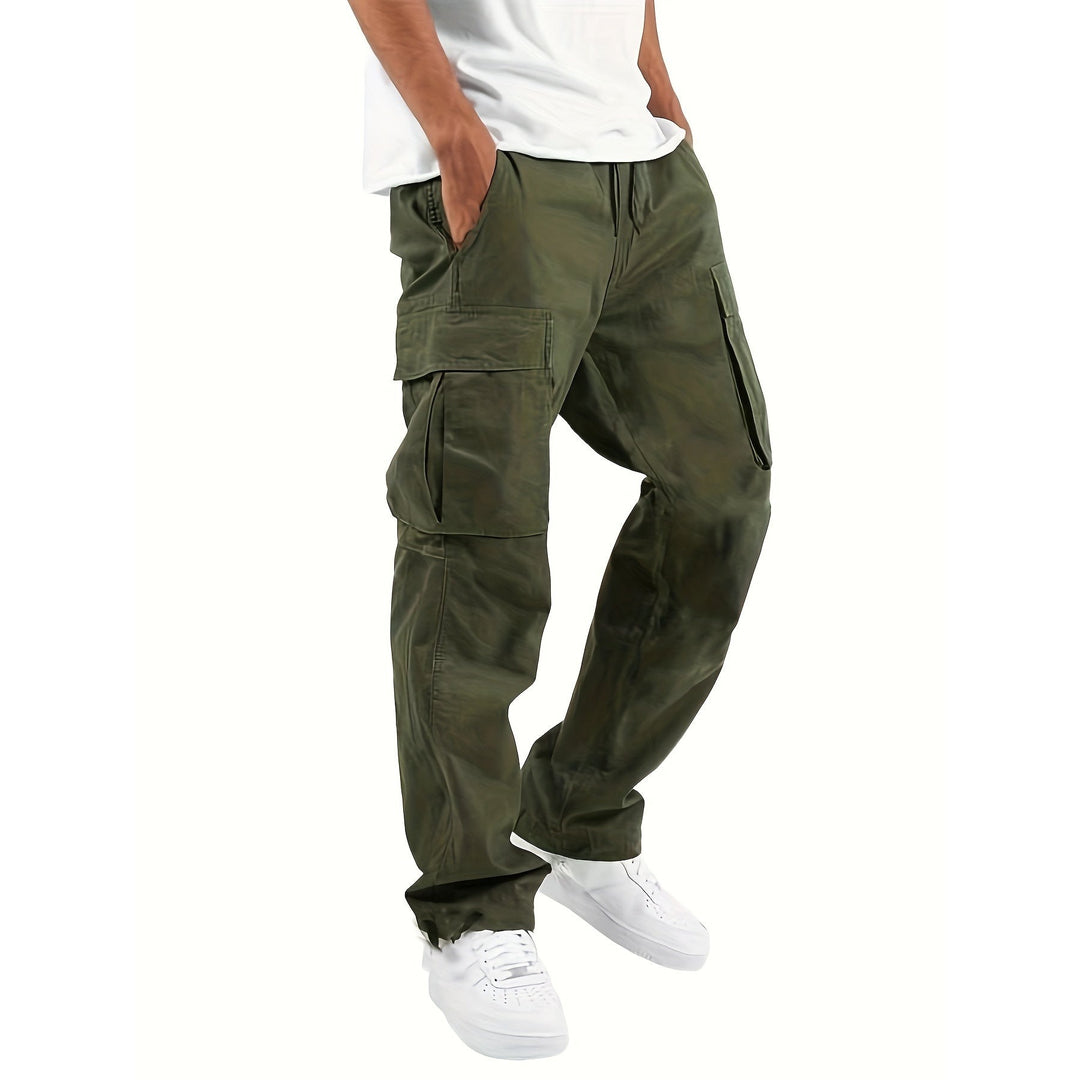 Pantalon cargo homme coupe baggy – décontracté et pratique