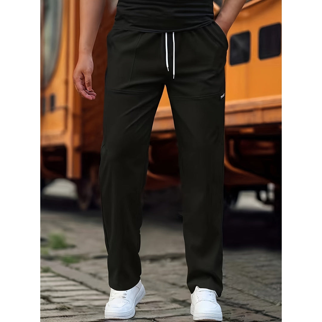 Pantalon de jogging homme en coton mélangé – confort quotidien