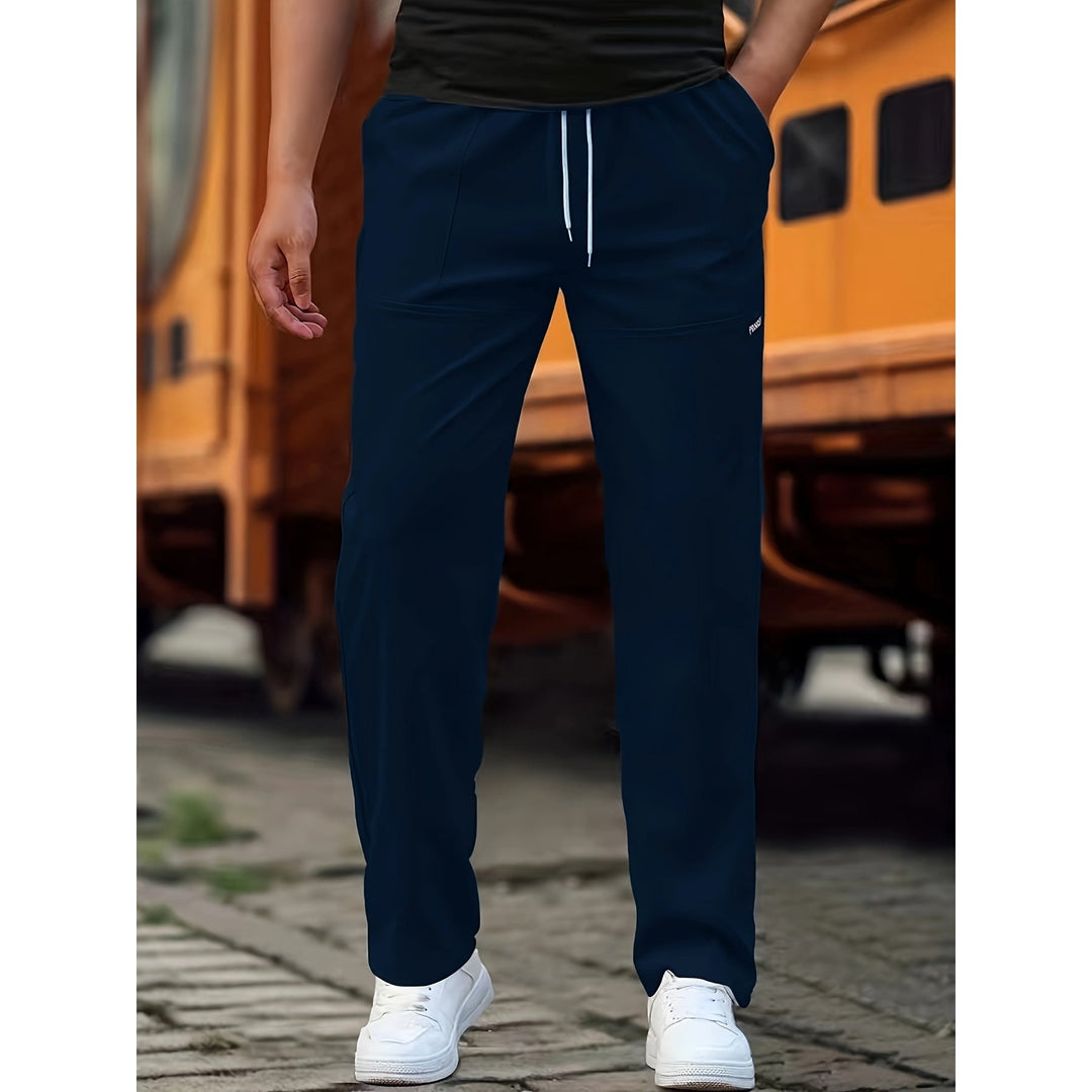 Pantalon de jogging homme en coton mélangé – confort quotidien