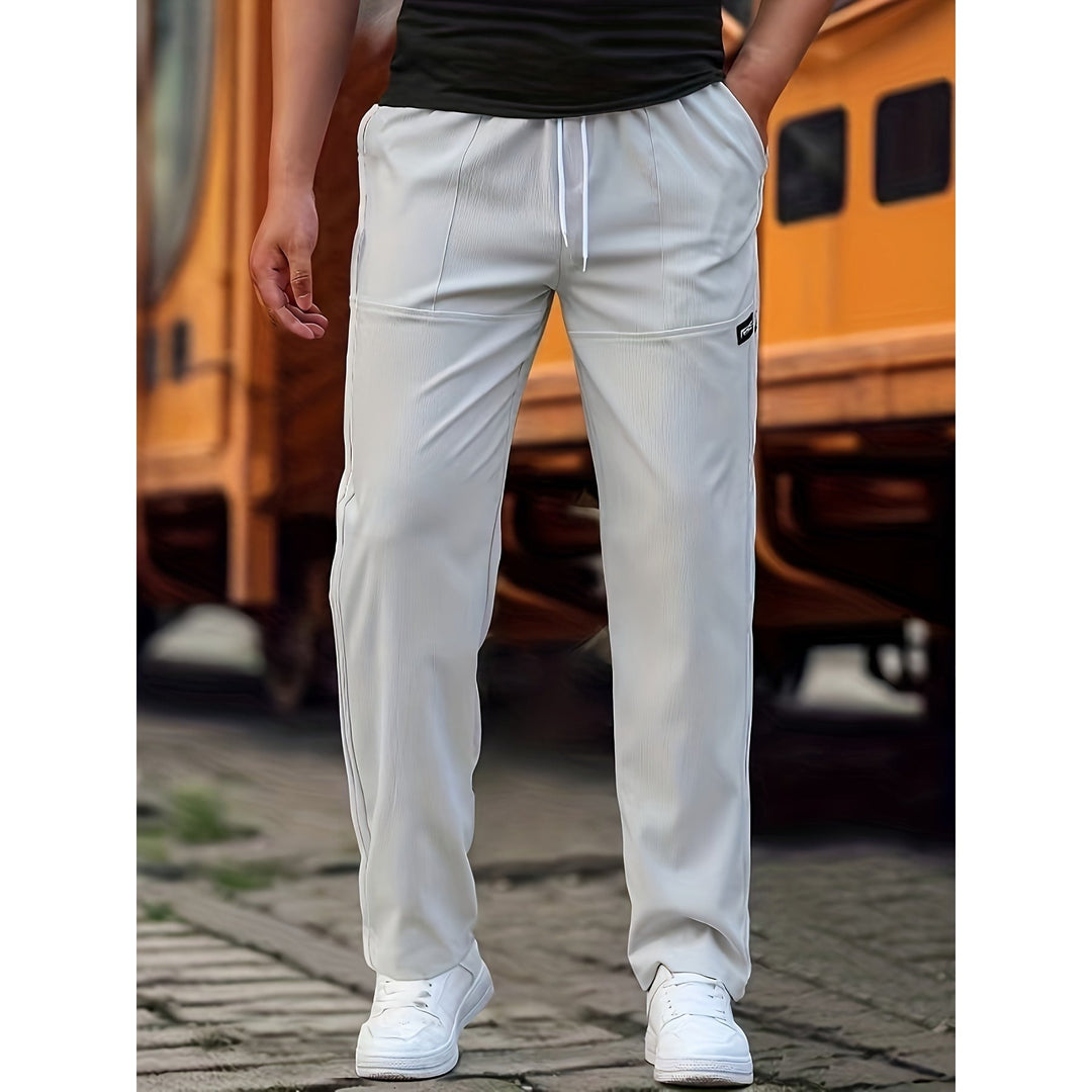 Pantalon de jogging homme en coton mélangé – confort quotidien