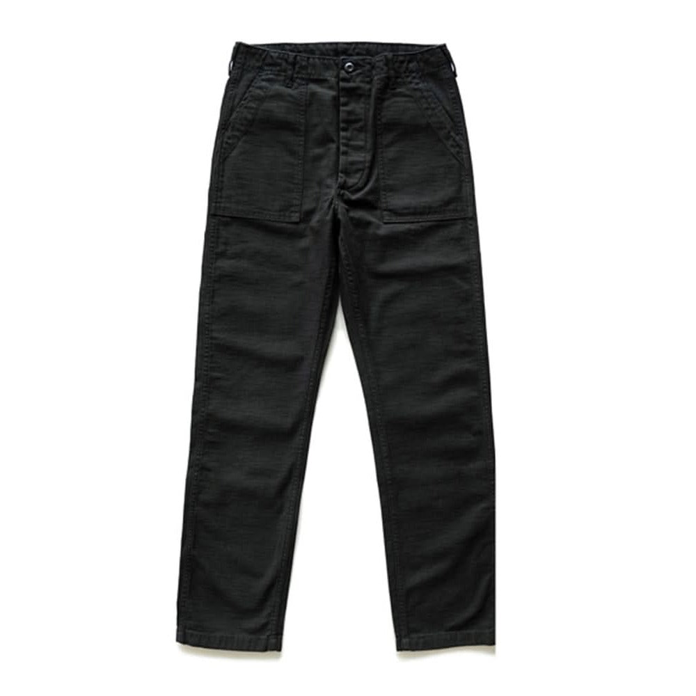 Pantalon fatigue homme coupe droite – 100 % coton texturé