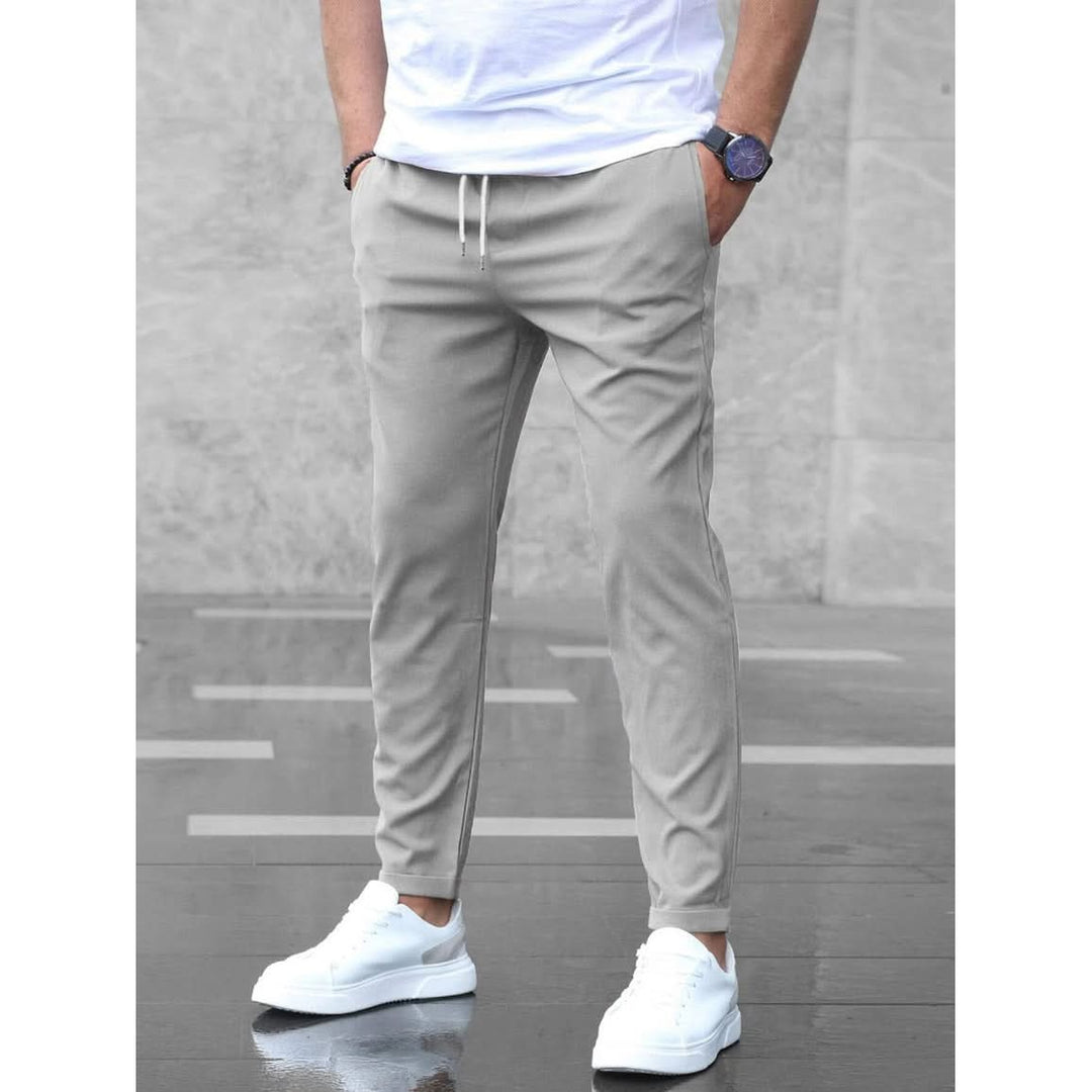 Pantalon homme Branson – coupe moderne, longueur cheville nette