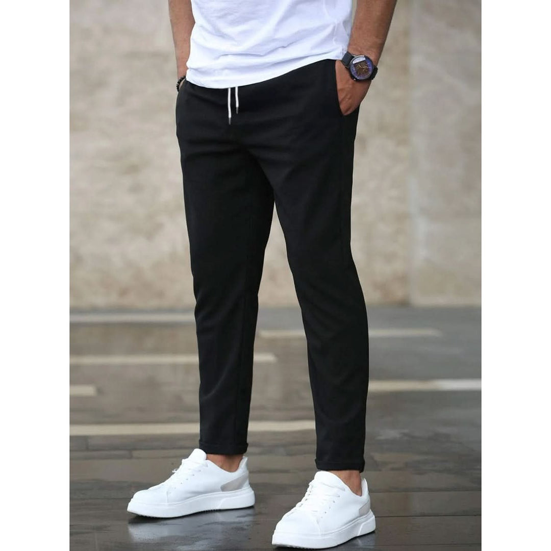 Pantalon homme Branson – coupe moderne, longueur cheville nette