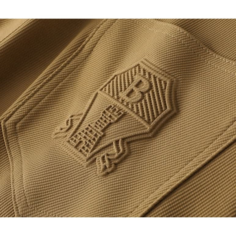 Pantalon homme en twill de coton épais – coupe structurée
