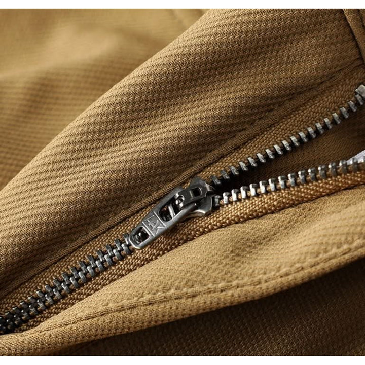 Pantalon homme en twill de coton épais – coupe structurée