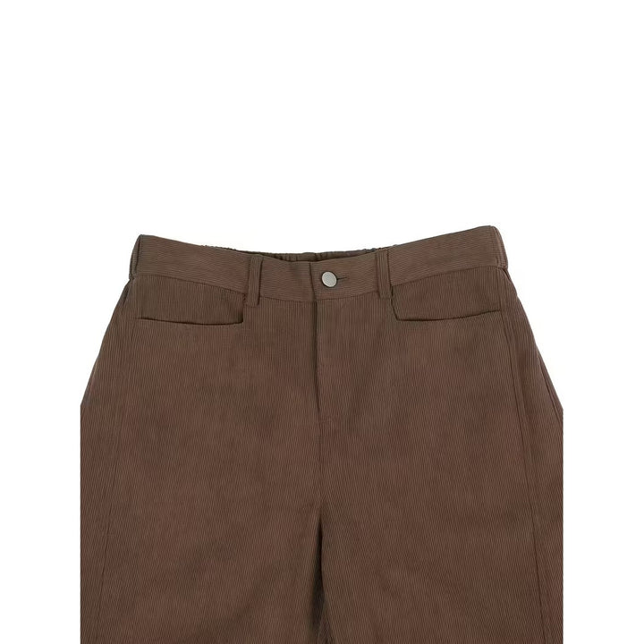 Pantalon homme en velours côtelé – coupe droite ample