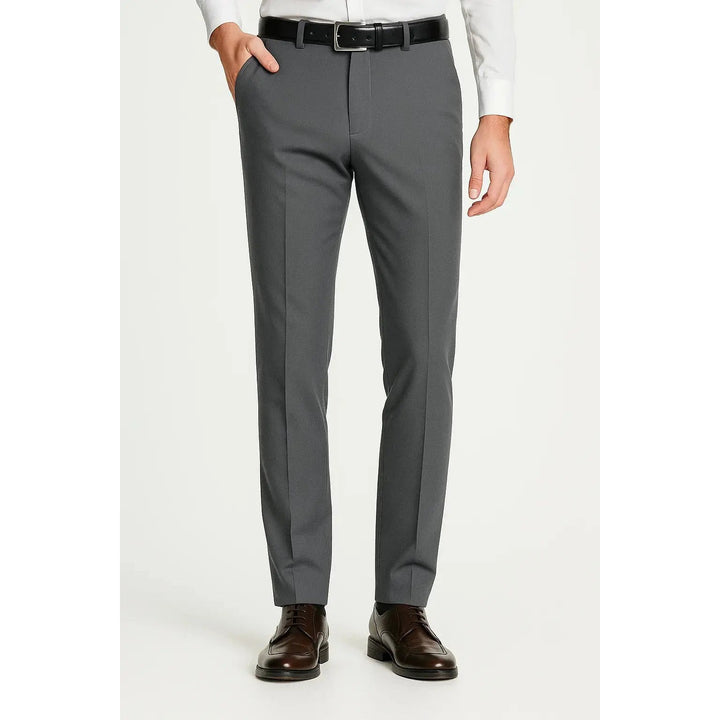Pantalon stretch homme tissu doux – coupe confort élégante