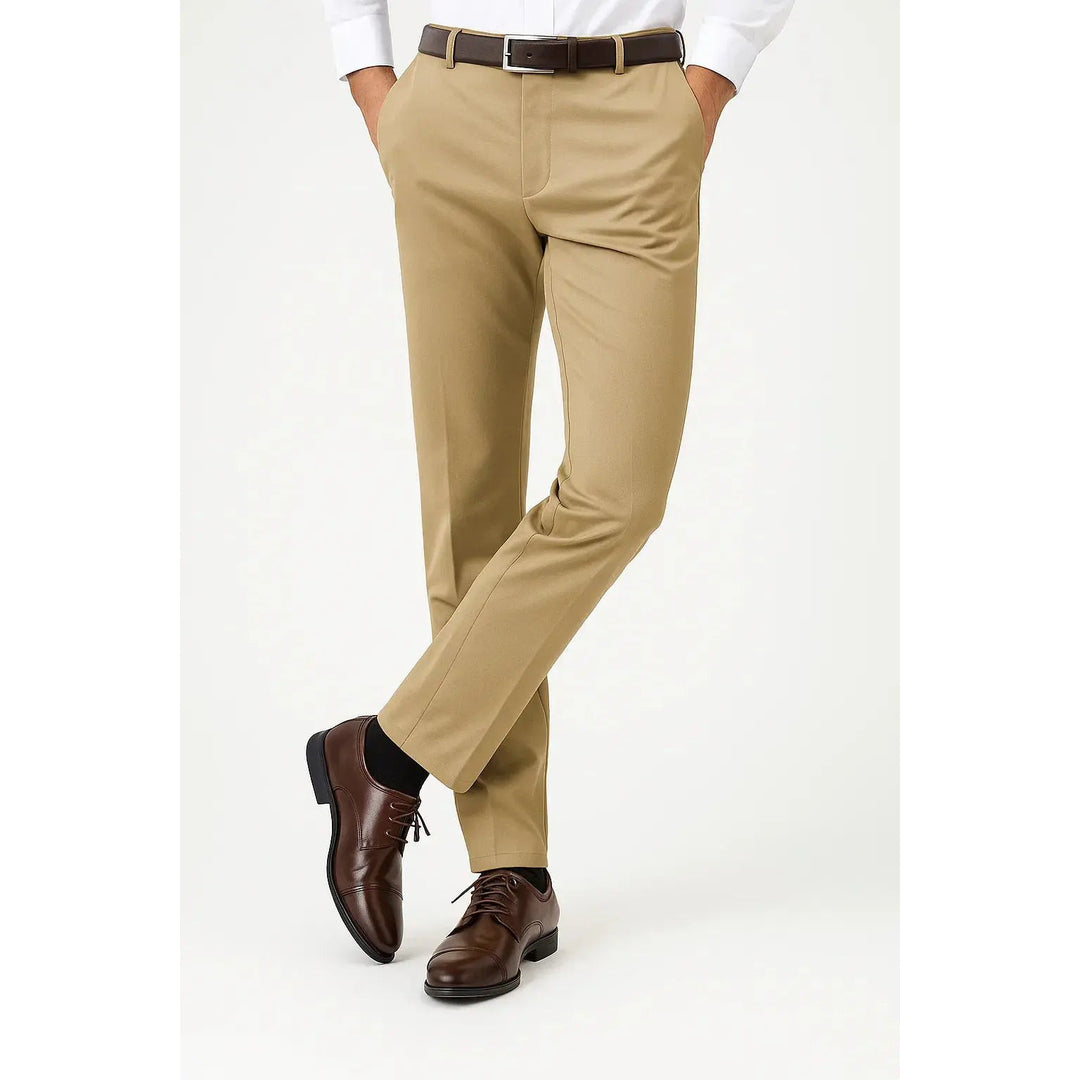 Pantalon stretch homme tissu doux – coupe confort élégante