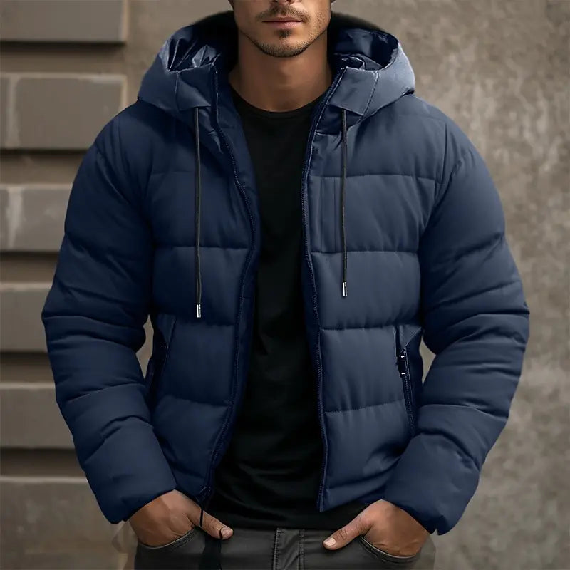 Doudoune d'hiver homme au design moderne – coupe ajustée