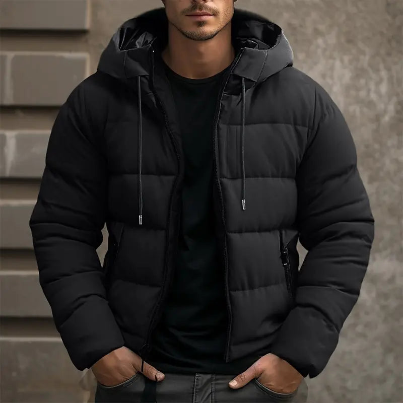 Doudoune d'hiver homme au design moderne – coupe ajustée