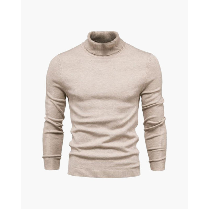 Pull Cameron col roulé slim fit – maille fine douce pour homme