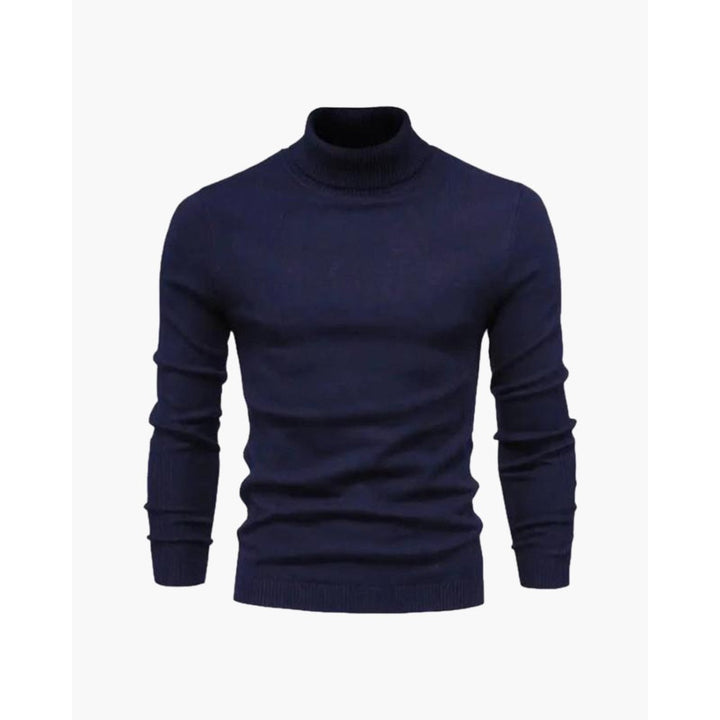 Pull Cameron col roulé slim fit – maille fine douce pour homme