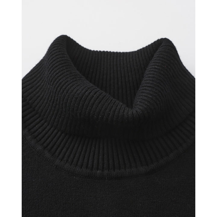 Pull Cameron col roulé slim fit – maille fine douce pour homme