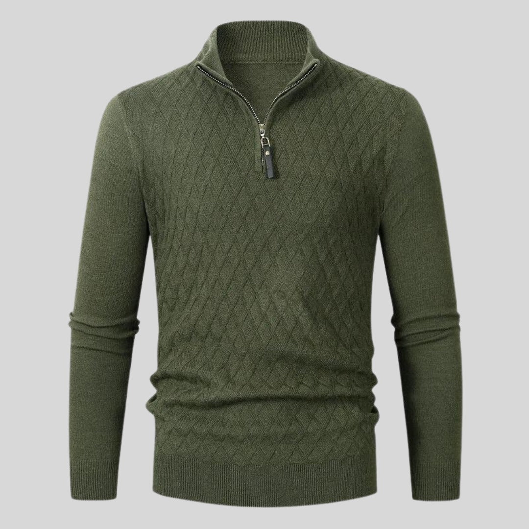 Pull Felix Essentials – maille texturée souple et polyvalente