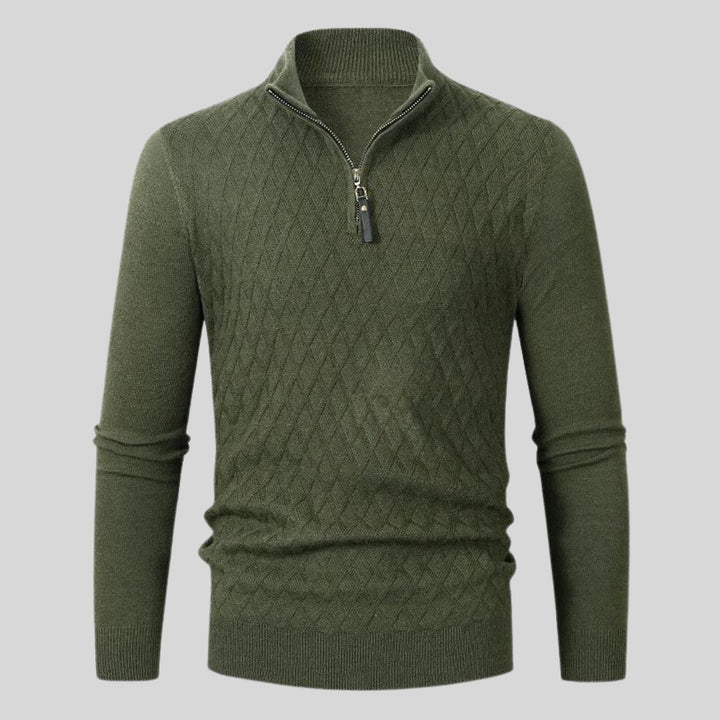 Pull Felix Essentials – maille texturée souple et polyvalente