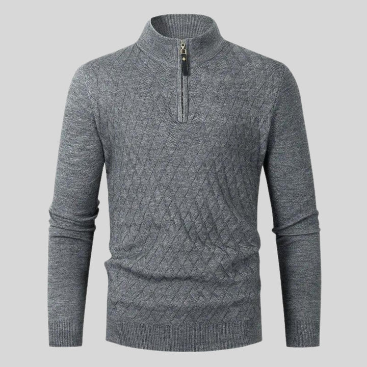 Pull Felix Essentials – maille texturée souple et polyvalente