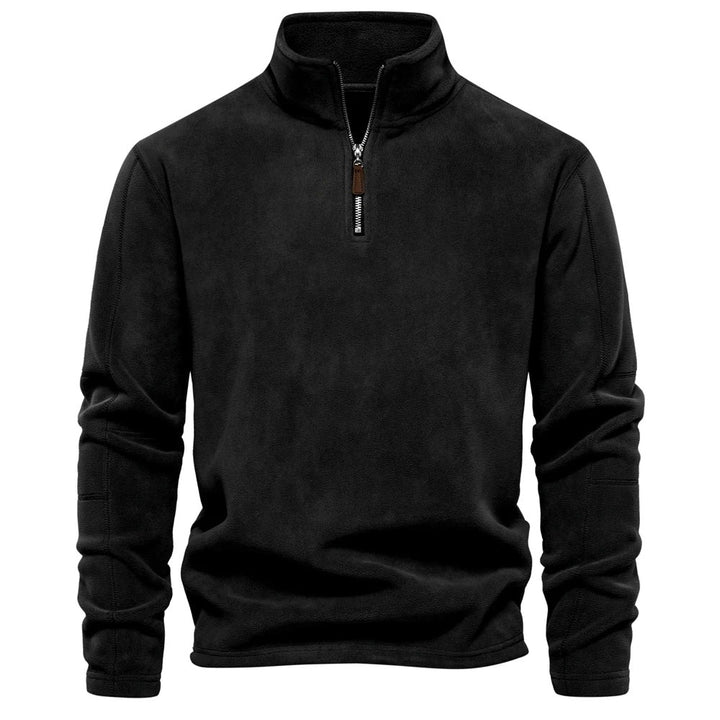 Pull Max en polaire à col demi-zip – chaud et léger