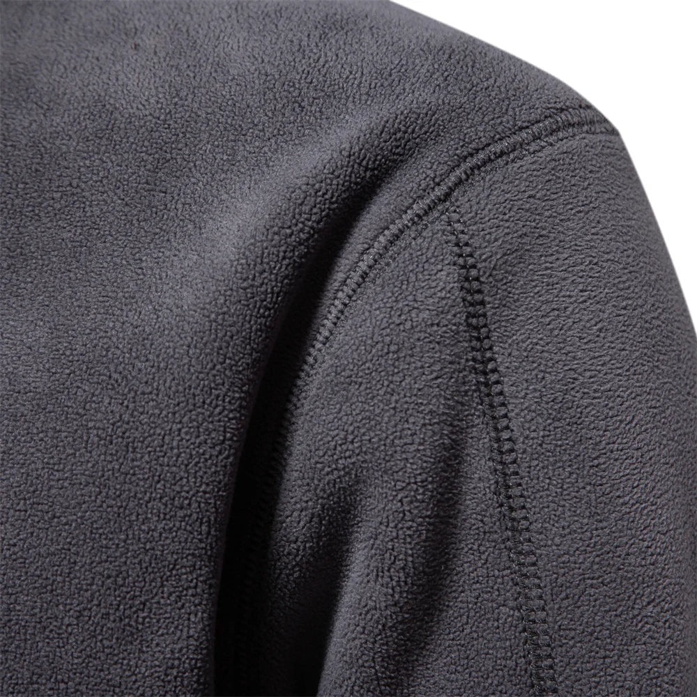 Pull Max en polaire à col demi-zip – chaud et léger