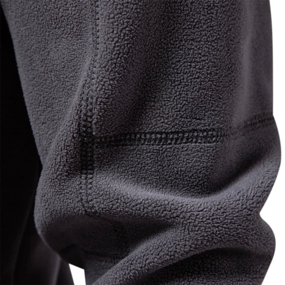 Pull Max en polaire à col demi-zip – chaud et léger
