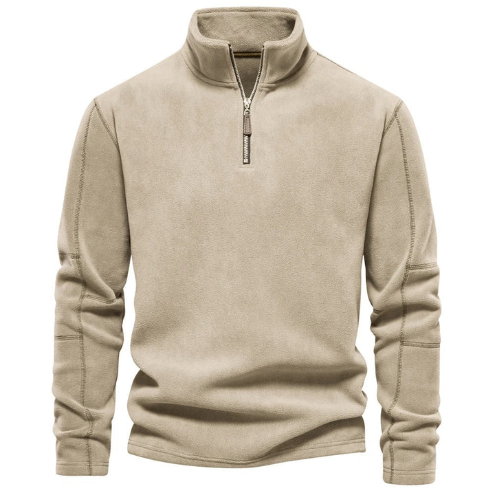 Pull Max en polaire à col demi-zip – chaud et léger