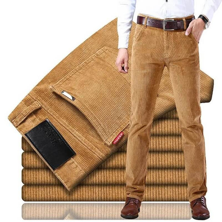 Pantalon en velours côtelé homme – élégance intemporelle