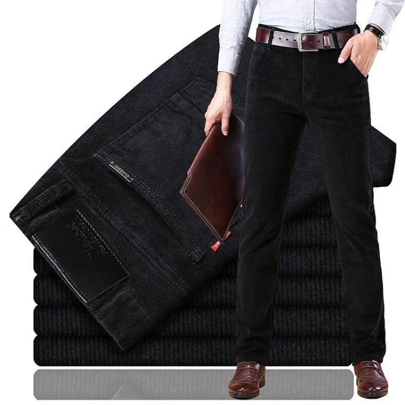 Pantalon en velours côtelé homme – élégance intemporelle