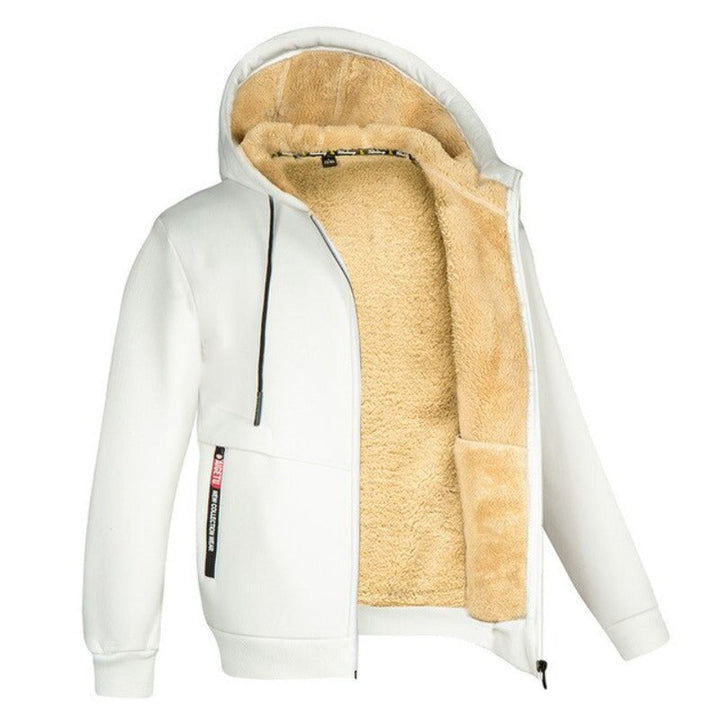 Cardigan homme en laine à capuche – douceur et chaleur