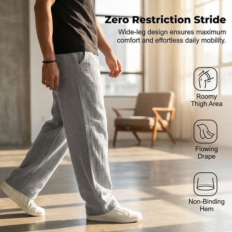 Pantalon homme léger et respirant Max – coupe décontractée