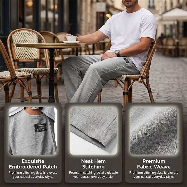 Pantalon homme léger et respirant Max – coupe décontractée