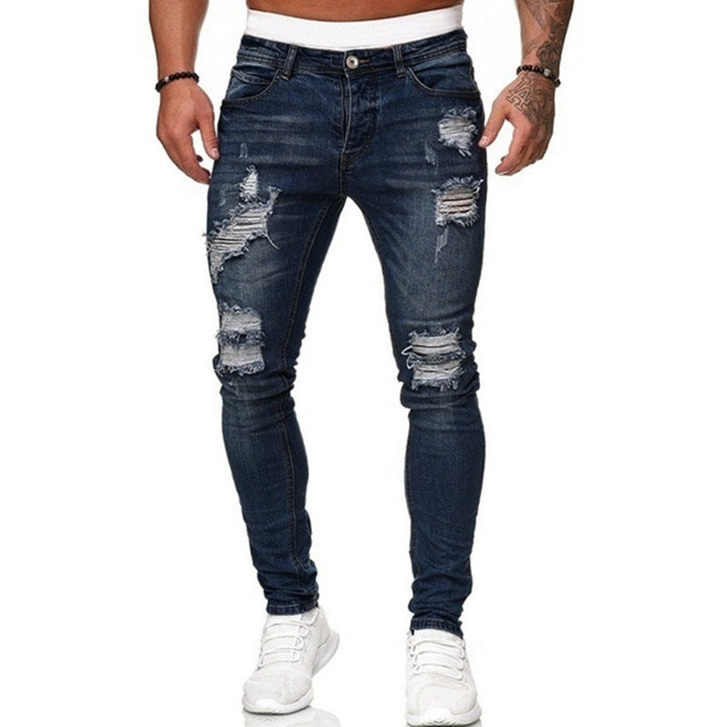 Jean fuselé Thomas en denim – coupe ajustée homme