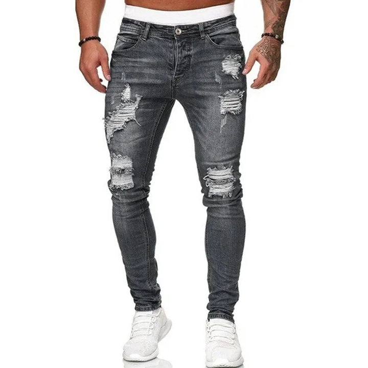 Jean fuselé Thomas en denim – coupe ajustée homme