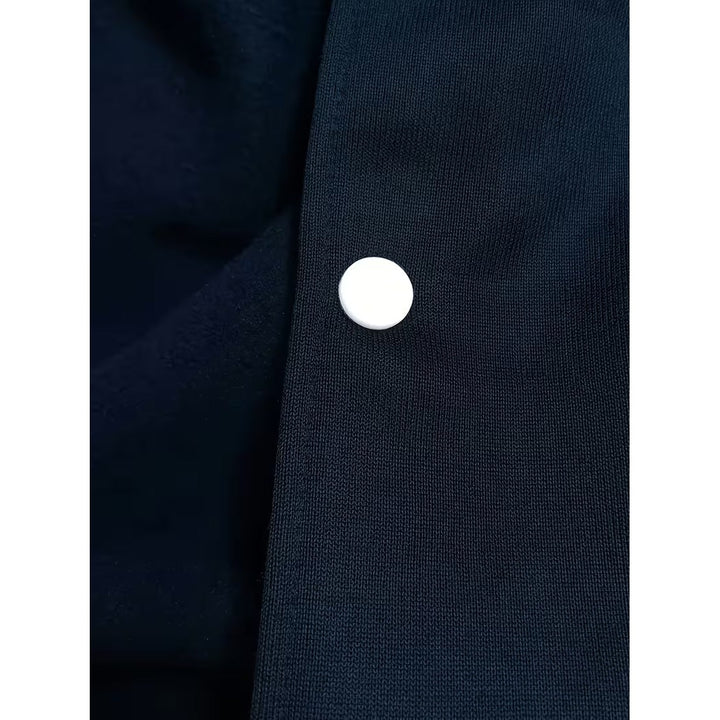 Veste colour block homme à col teddy – légère pour l'automne