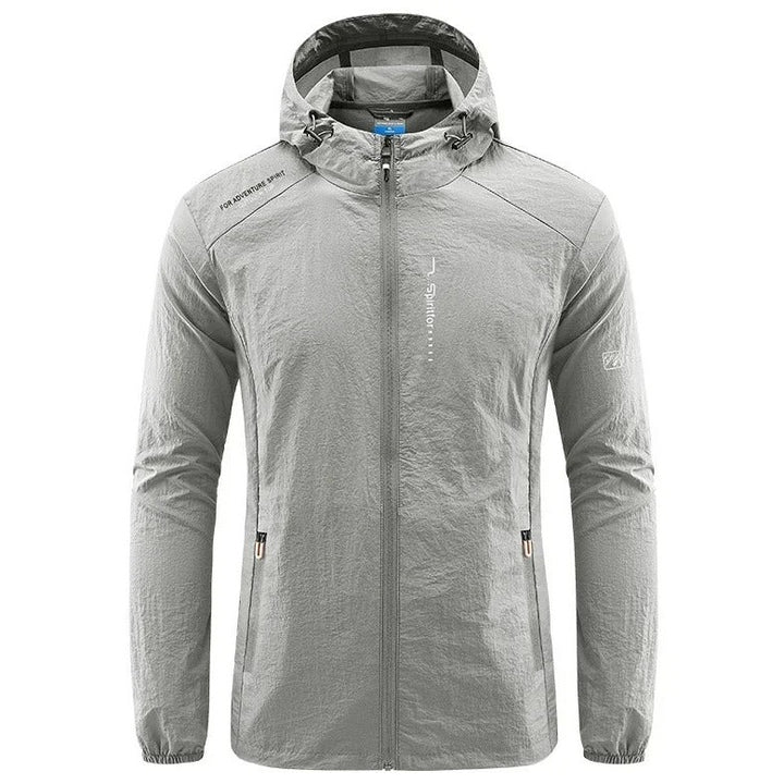 Veste d'été ultra légère homme à capuche – coupe-vent